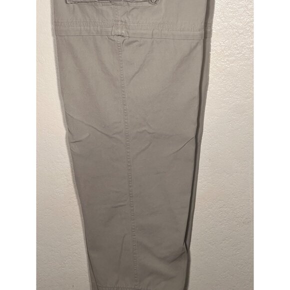 Cabelas Cargo Pants 38x32 Reg  Tan Extra Pockets Outdoors Comfort Convertible - Picture 8 of 16